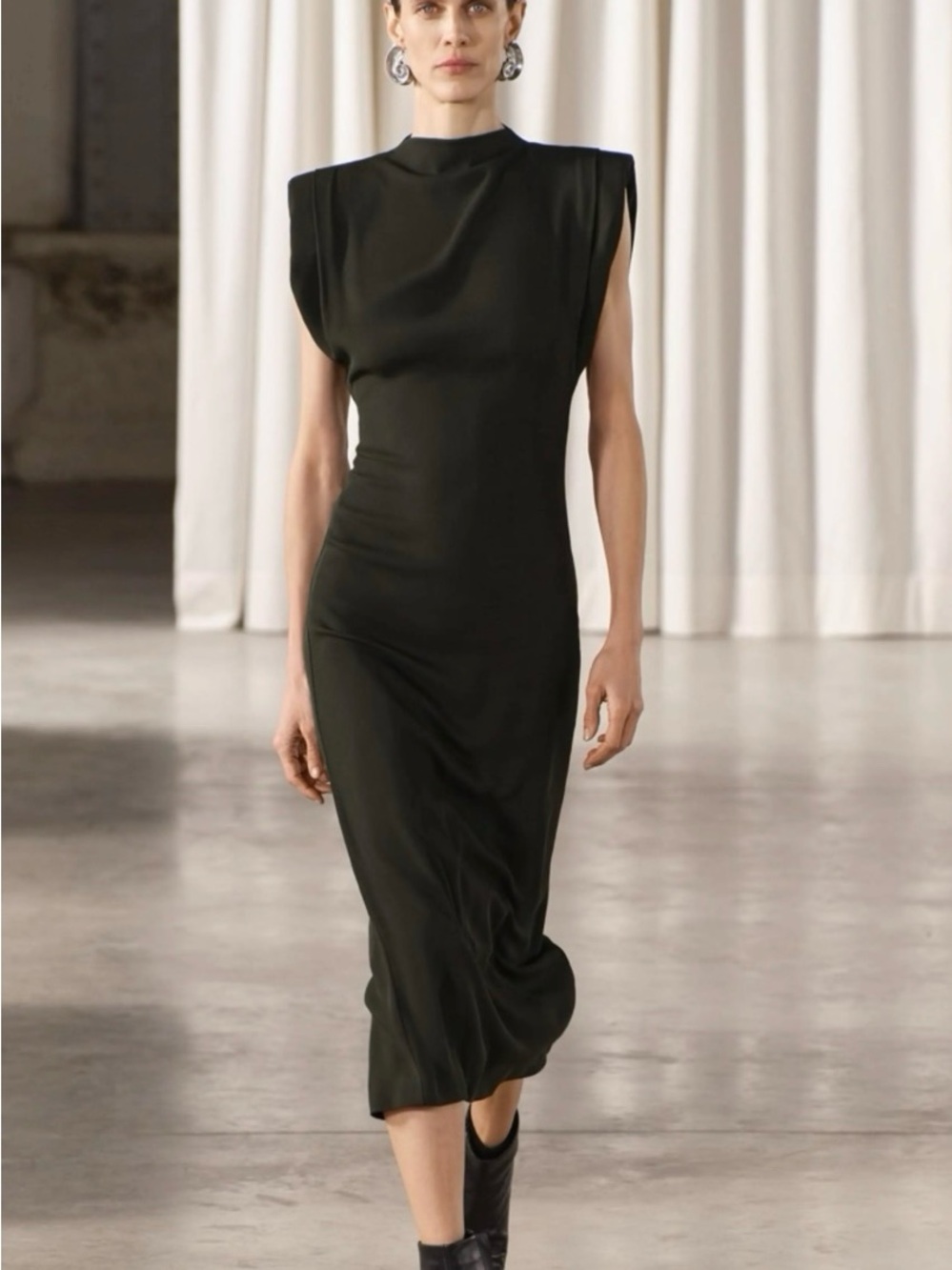 Zara black dress